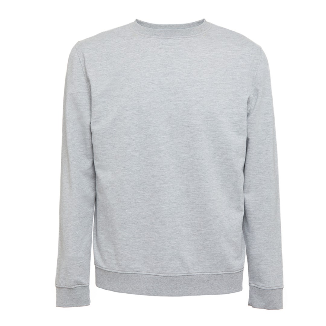 Толстовка мужская COLOMBO, серый меланж, 2XL, 50% хлопок, 50% полиэстер, 240 г/м2