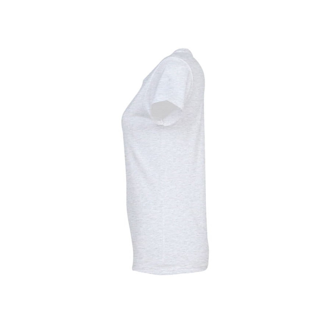 Футболка женская IMPERIAL WOMEN, светло-серый меланж_2XL, 100% хлопок, 190 г/м2