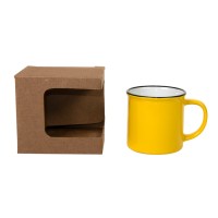 Коробка для кружек  размер 11,8 х 9,0 х 10,8 см, микрогофрок., коричневый