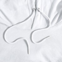 Толстовка мужская с капюшоном SELEN, белый, S, 50 % хлопок, 50% полиэстер, 260 г/м2