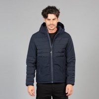 Куртка мужская "CANADA", тёмно-синий, S, 94% полиэстер, 6% эластан, 240г/м2, наполнитель: 100% полиэ
