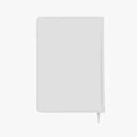 Ежедневник недатированный Campbell, А5,  белый, белый блок