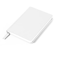 Ежедневник недатированный Campbell, А5,  белый, белый блок