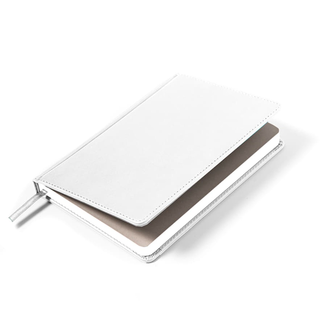 Ежедневник недатированный Campbell, А5,  белый, белый блок