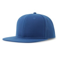 Бейсболка "SNAP BACK-S", 6 клиньев, пластик. застежка,яр.-синий, 100% перераб. полиэстер, 300 гр/м2