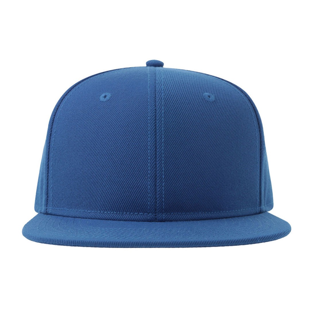 Бейсболка "SNAP BACK-S", 6 клиньев, пластик. застежка,яр.-синий, 100% перераб. полиэстер, 300 гр/м2