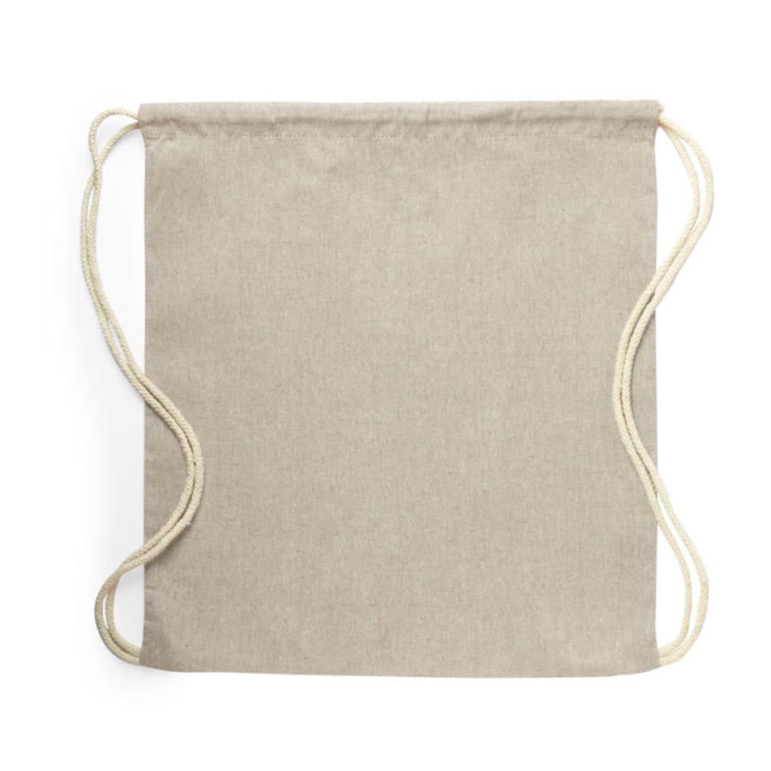 Рюкзак KONIM, бежевый, 42x38 см, 100% переработанный хлопок, 120 г/м2