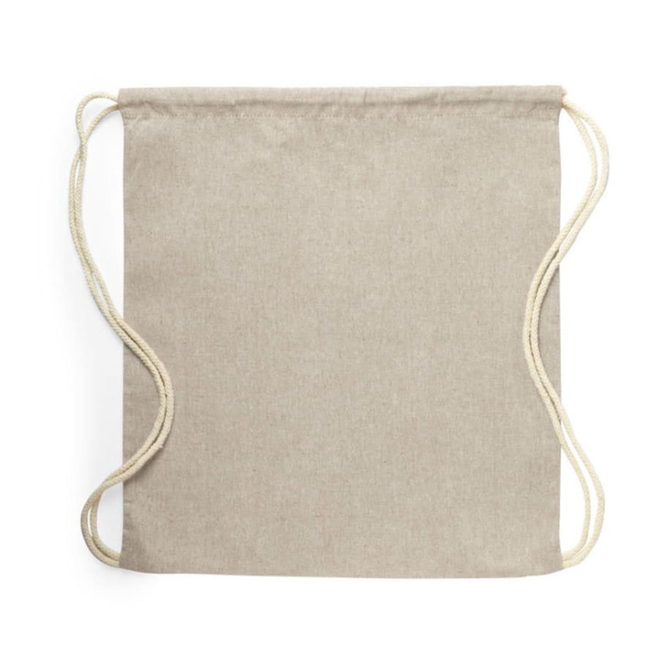 Рюкзак KONIM, бежевый, 42x38 см, 100% переработанный хлопок, 120 г/м2