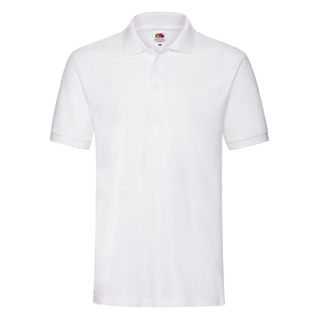 Рубашка поло мужская PREMIUM POLO, белый, XL, 100% хлопок, 170 г/м2