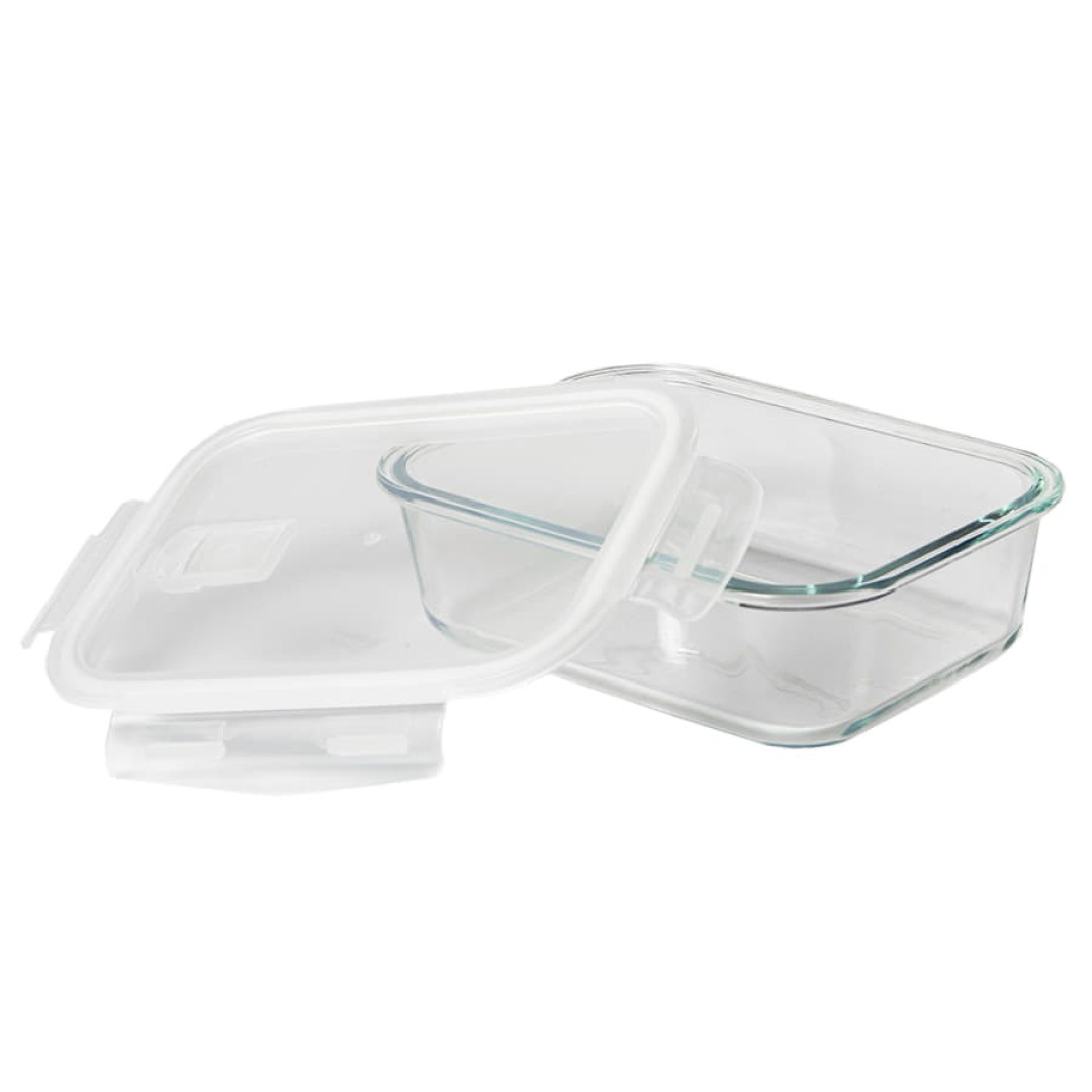 Ланч-бокс TUBER, 20,2х6,7х15,2см, 1 л, боросиликатное стекло, пластик