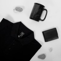 Кружка  UNIVERSE, желтый, 390мл, тонкая керамика