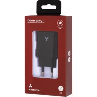Адаптер сетевой ACCESSTYLE COPPER 10W, белый