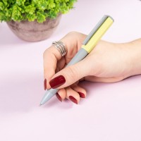 SWEETY, ручка шариковая, желтый, металл, пластик