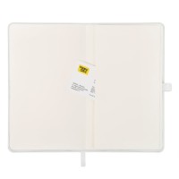 Ежедневник недатированный HAMILTON, A5, белый, кремовый блок