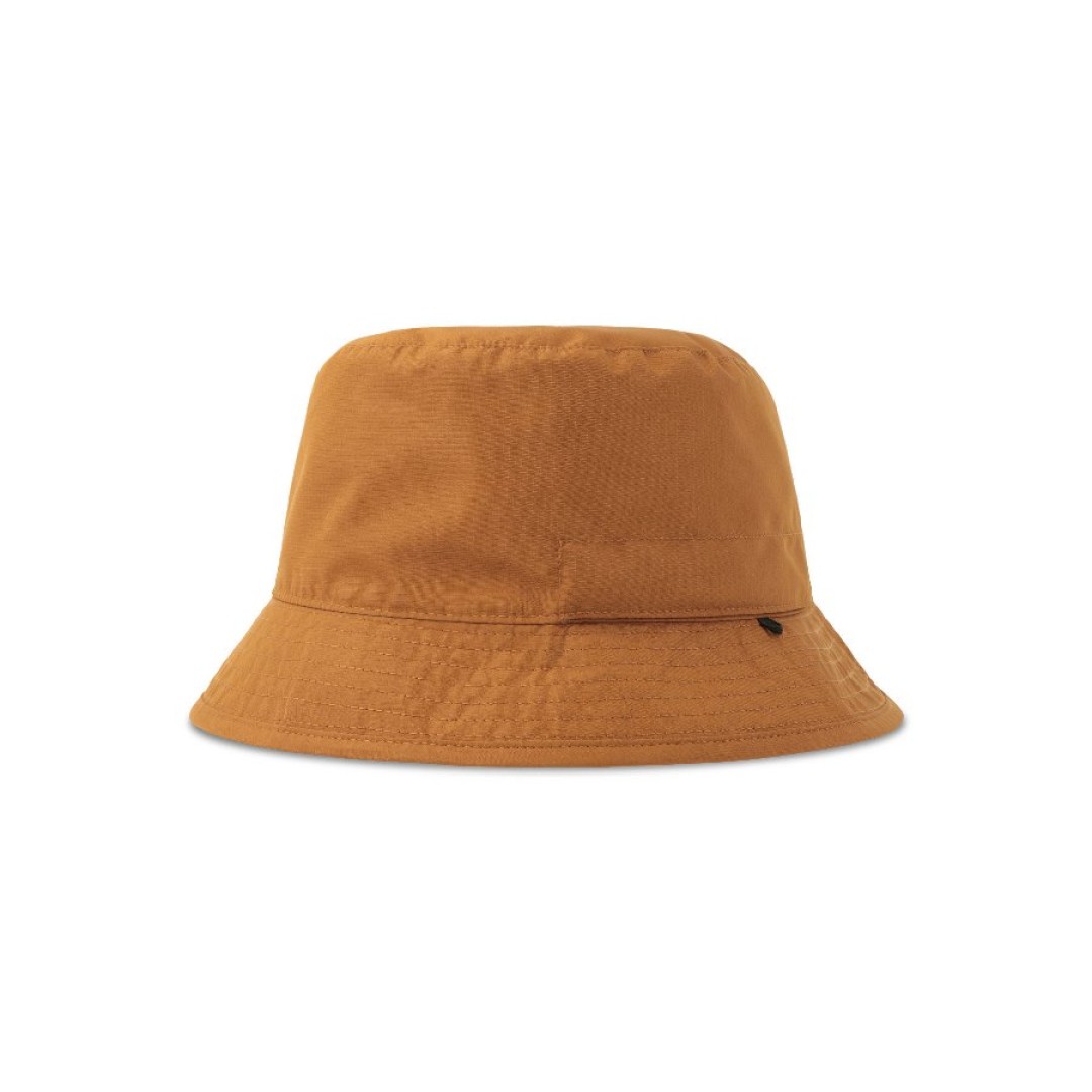 Панама "BUCKET POCKET-S", горчичный-чёрный, 100% переработанный полиэстер, 85 г/м2