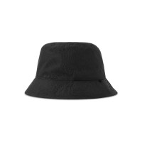 Панама "BUCKET POCKET-S", чёрный-серый, 100% переработанный полиэстер, 85 г/м2