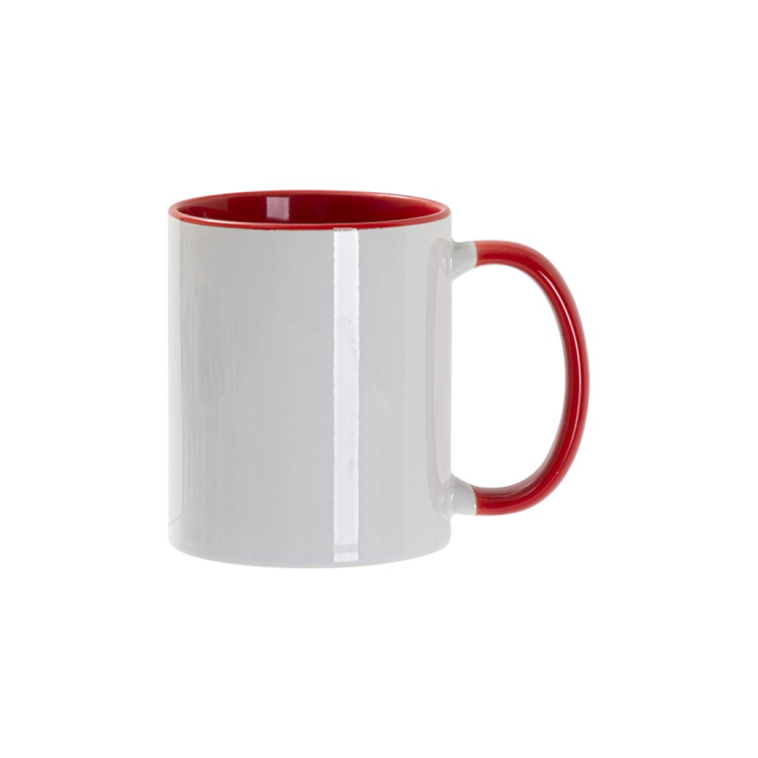 Набор подарочный WHITE VEIL: блокнот, ручка, кружка, белый/красный