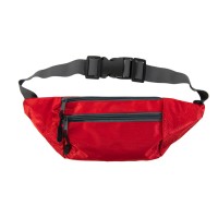 Сумка на пояс MENDEL, красный, 31x11,5 см, 100% полиэстер рипстоп