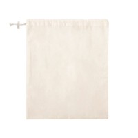 Мешочек упаковочный "Tolmen", бежевый, 30x25 см, 100% хлопок, 120 г/м2