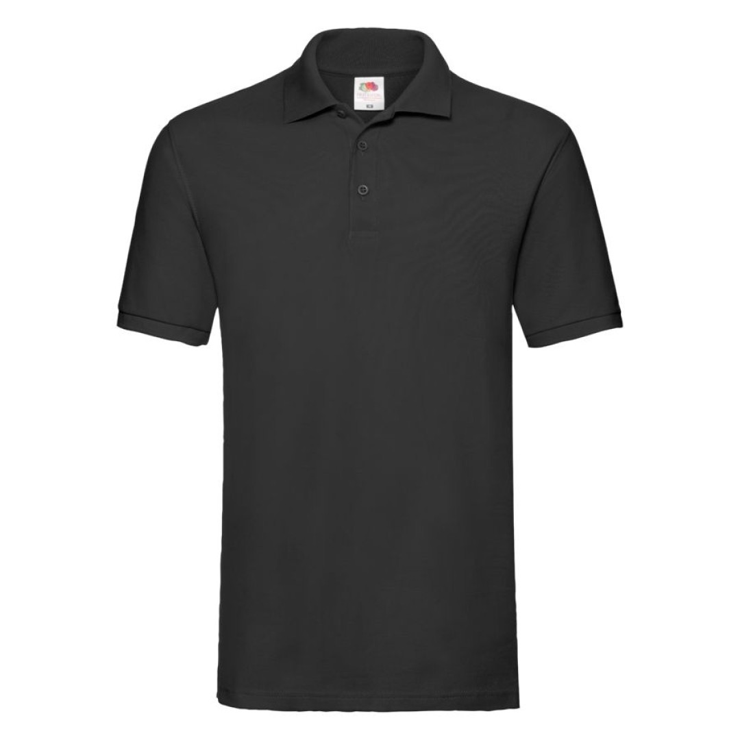 Поло "Premium Polo", черный_L, 100% х/б, 180 г/м2