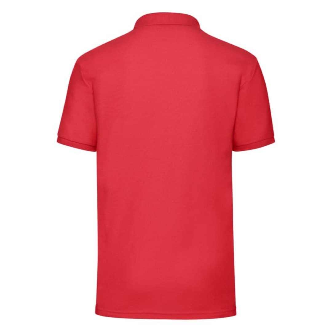 Рубашка поло мужская "65/35 Polo", красный_M, 65% п/э, 35% х/б, 180 г/м2