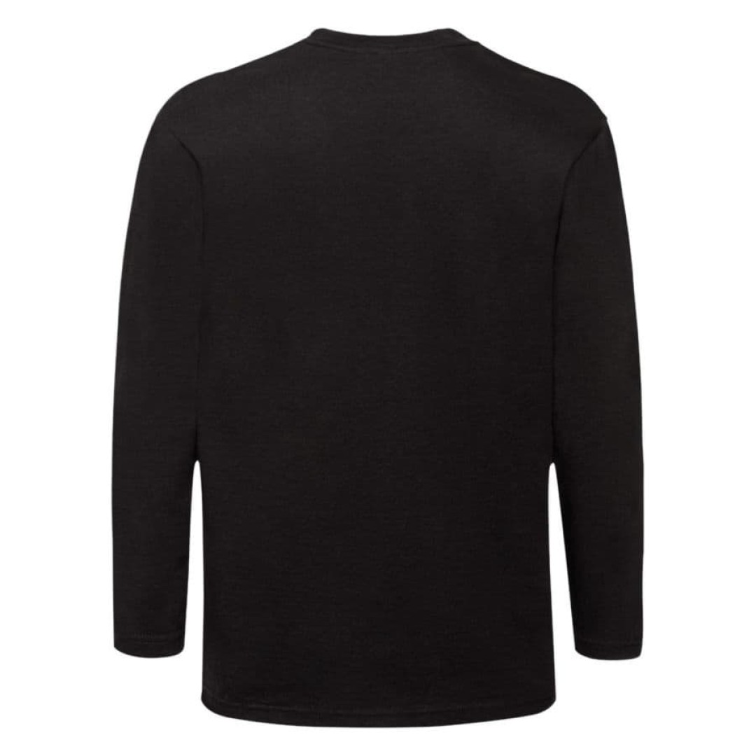 Футболка "Super Premium Long Sleeve", черный, L, 100% х/б, 205 г/м2