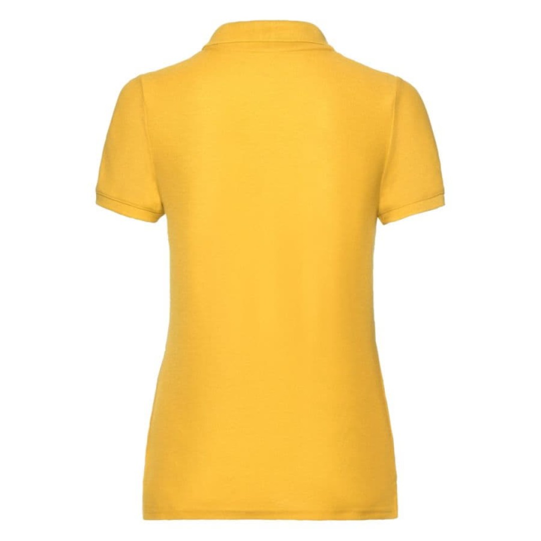 Поло "Lady-Fit 65/35 Polo", солнечно-желтый_L, 65% п/э, 35% х/б, 180 г/м2