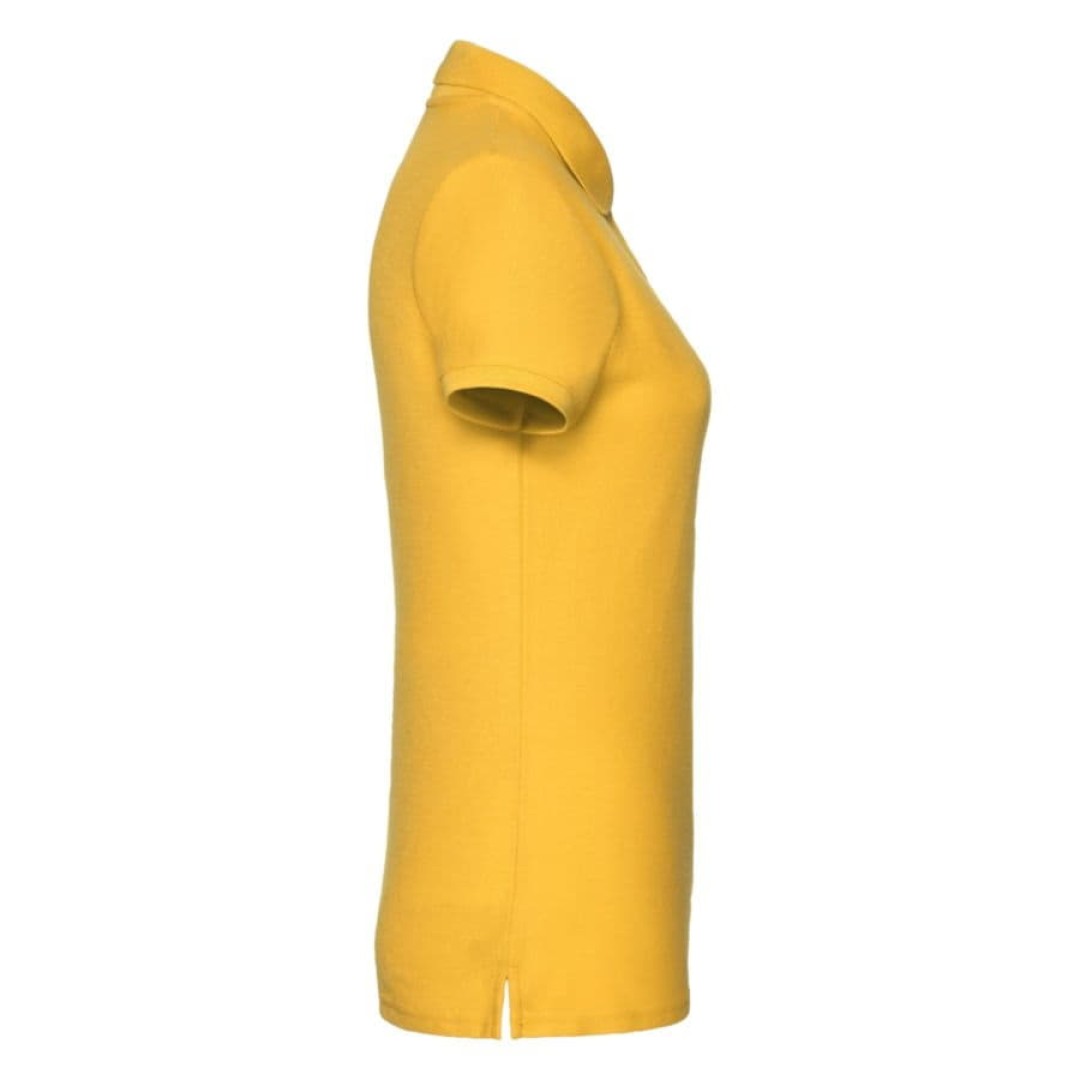 Поло "Lady-Fit 65/35 Polo", солнечно-желтый_М, 65% п/э, 35% х/б, 180 г/м2