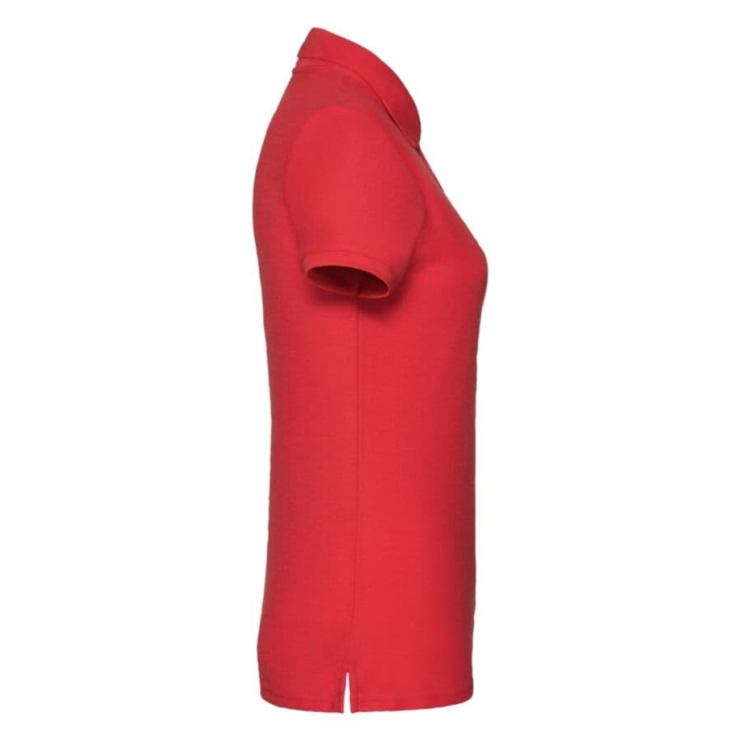 Поло "Lady-Fit 65/35 Polo", красный_L, 65% п/э, 35% х/б, 180 г/м2
