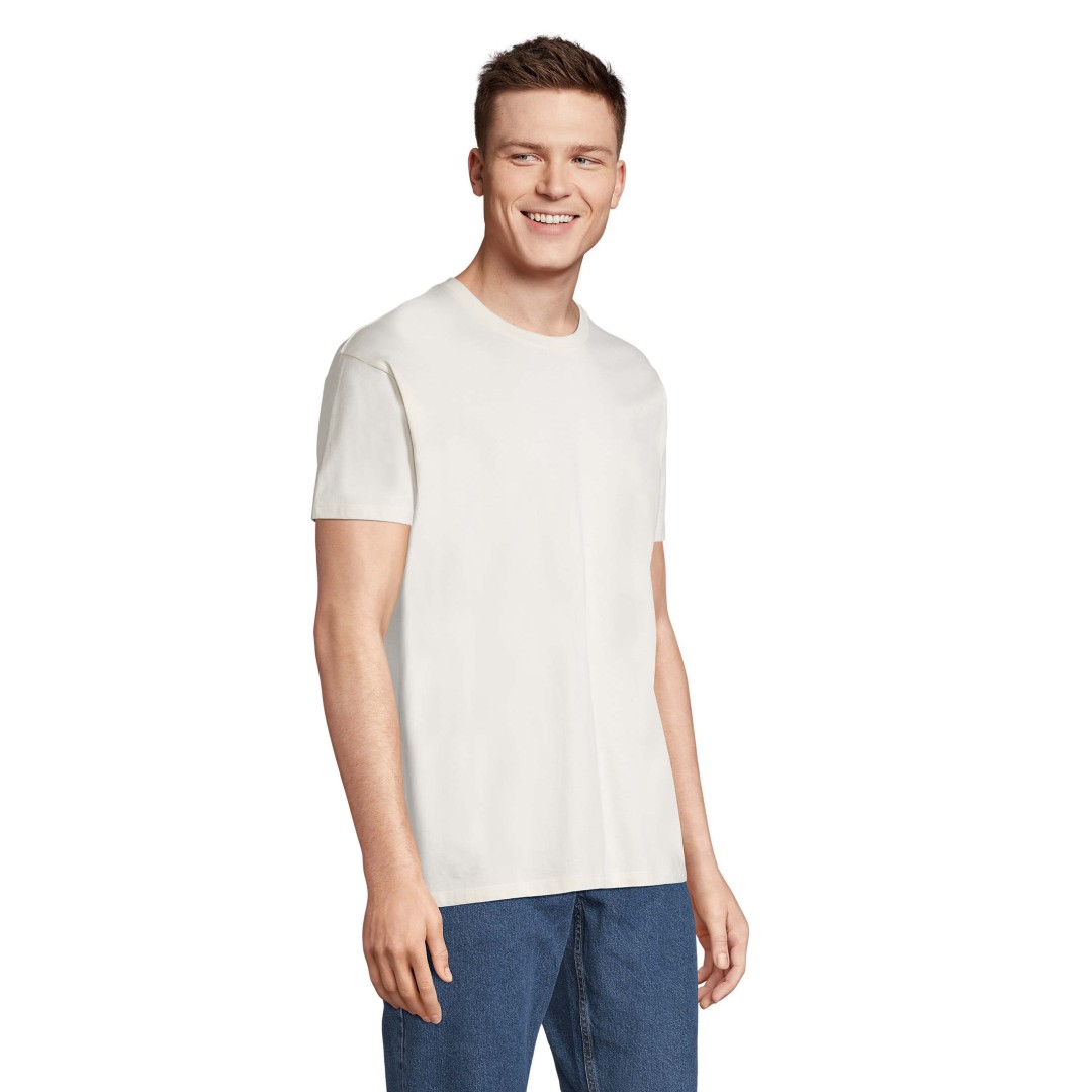 Футболка мужская IMPERIAL, молочный, 2XL, 100% хлопок, 190 г/м2