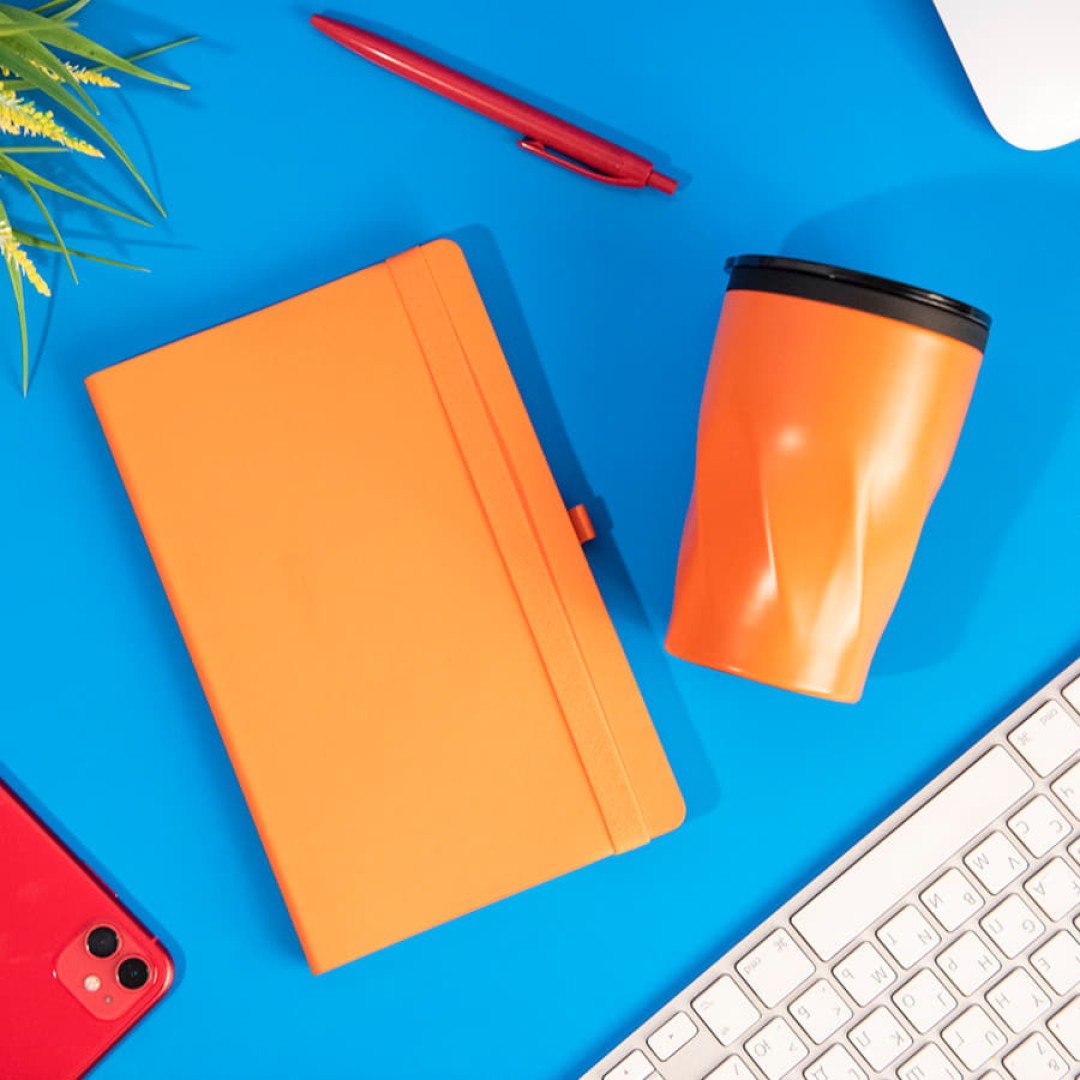 Термокружка BASIC, 350 мл, белый, металл/пластик