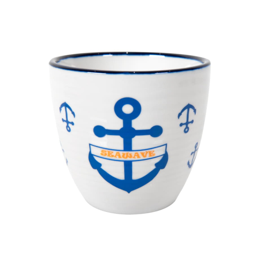 Чайник и чайная пара SEAWAVE  в упаковке, 200мл и 500мл, фарфор