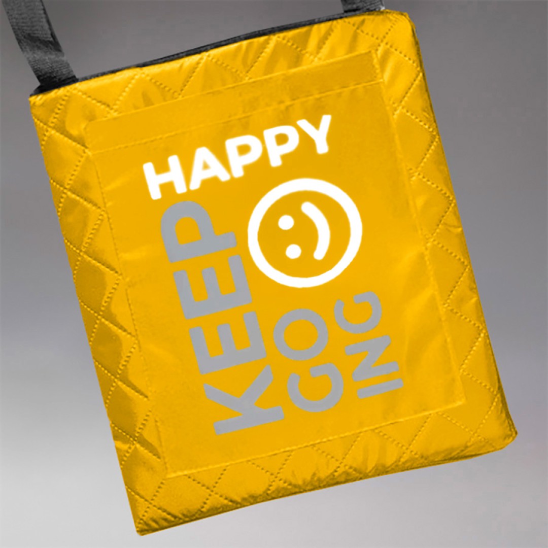 Плед для пикника "Rest", жёлтый, 115 х 140 см, двухсторонний материал флис 150 гр/м2+оксфорд  210 T