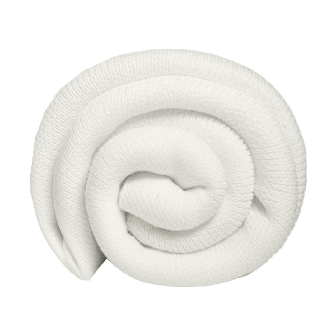 Плед  "Belt", белый, 130 х 180 см, 100% акрил, с поясом