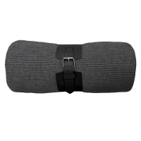 Плед  "Belt", серый, 130 х 180 см, 100% акрил, с поясом