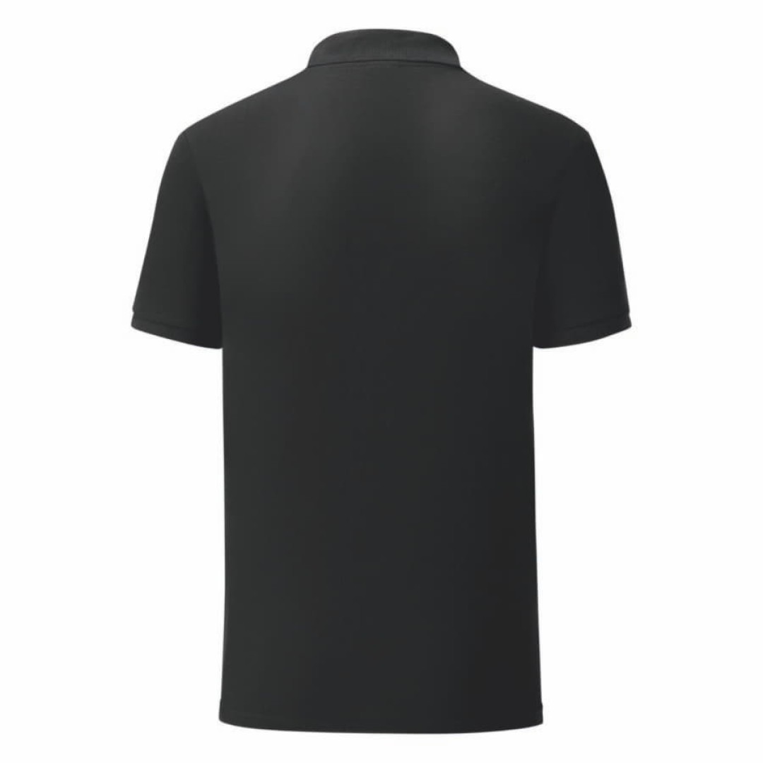 Рубашка поло мужская "Iconic Polo", черный, M, 100% х/б, 180 г/м2