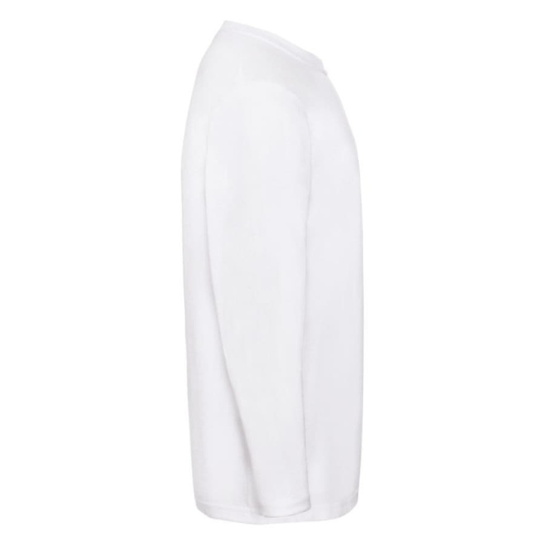 Футболка "Super Premium Long Sleeve", белый, XL, 100% х/б, 190 г/м2