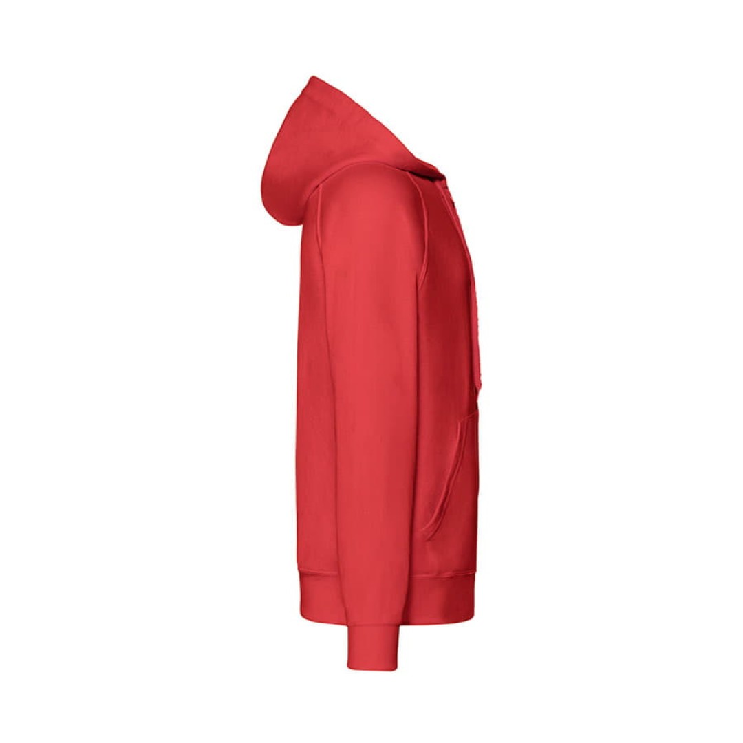 Толстовка без начеса "Lightweight Hooded Sweat",  красный, L, 80% х/б 20% полиэстер, 240 г/м2