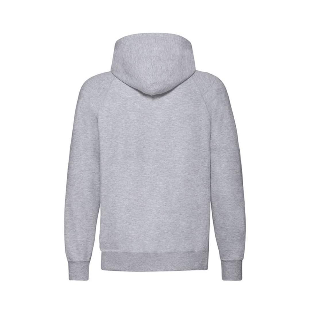 Толстовка без начеса "Lightweight Hooded Sweat",  серый, M, 80% х/б 20% полиэстер, 240 г/м2