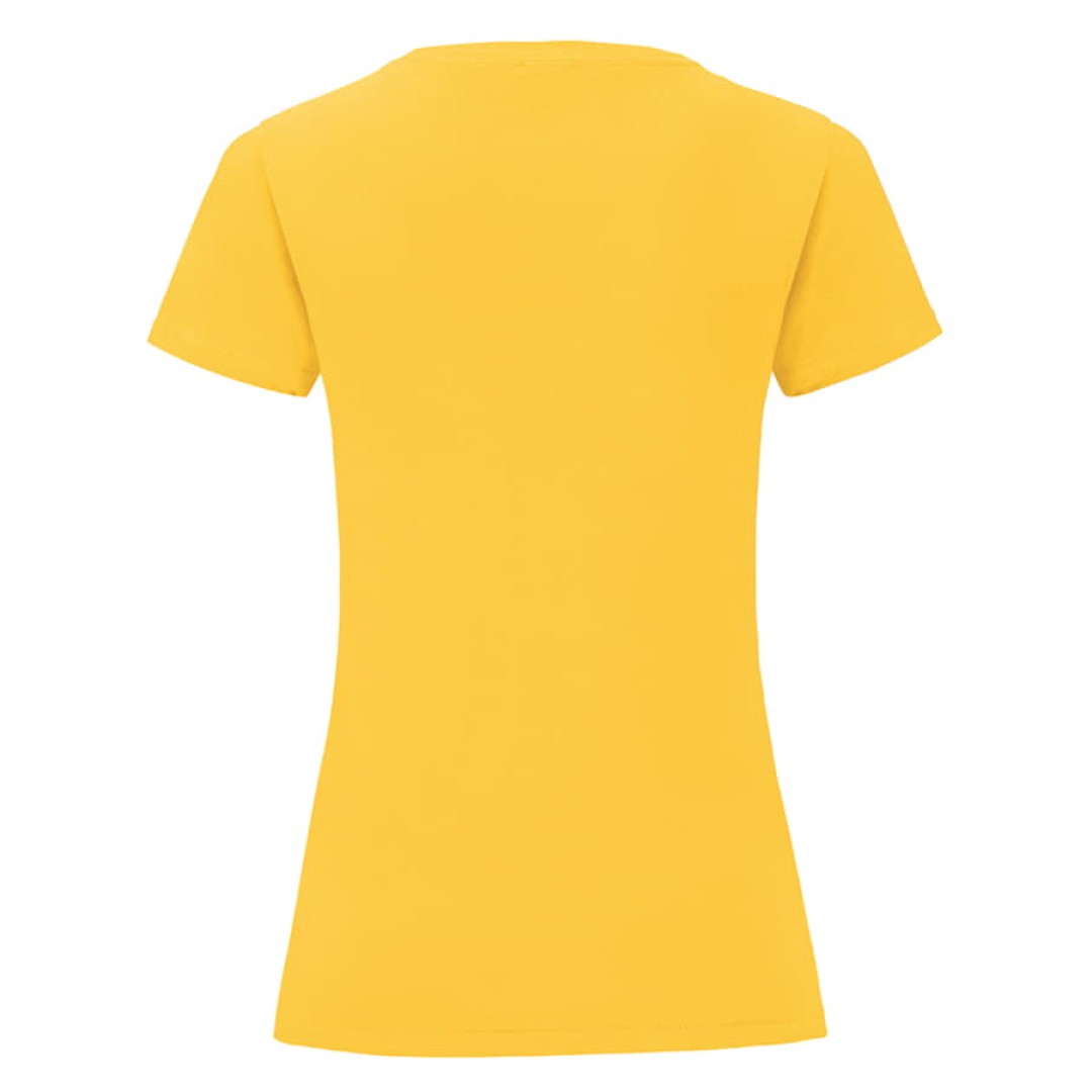 Футболка "Ladies Iconic", желтый, L, 100% хлопок, 150 г/м2