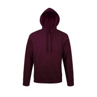 Толстовка мужская с капюшоном SNAKE, бордовый, 3XL, 50% хлопок, 50% полиэстер, 280 г/м2