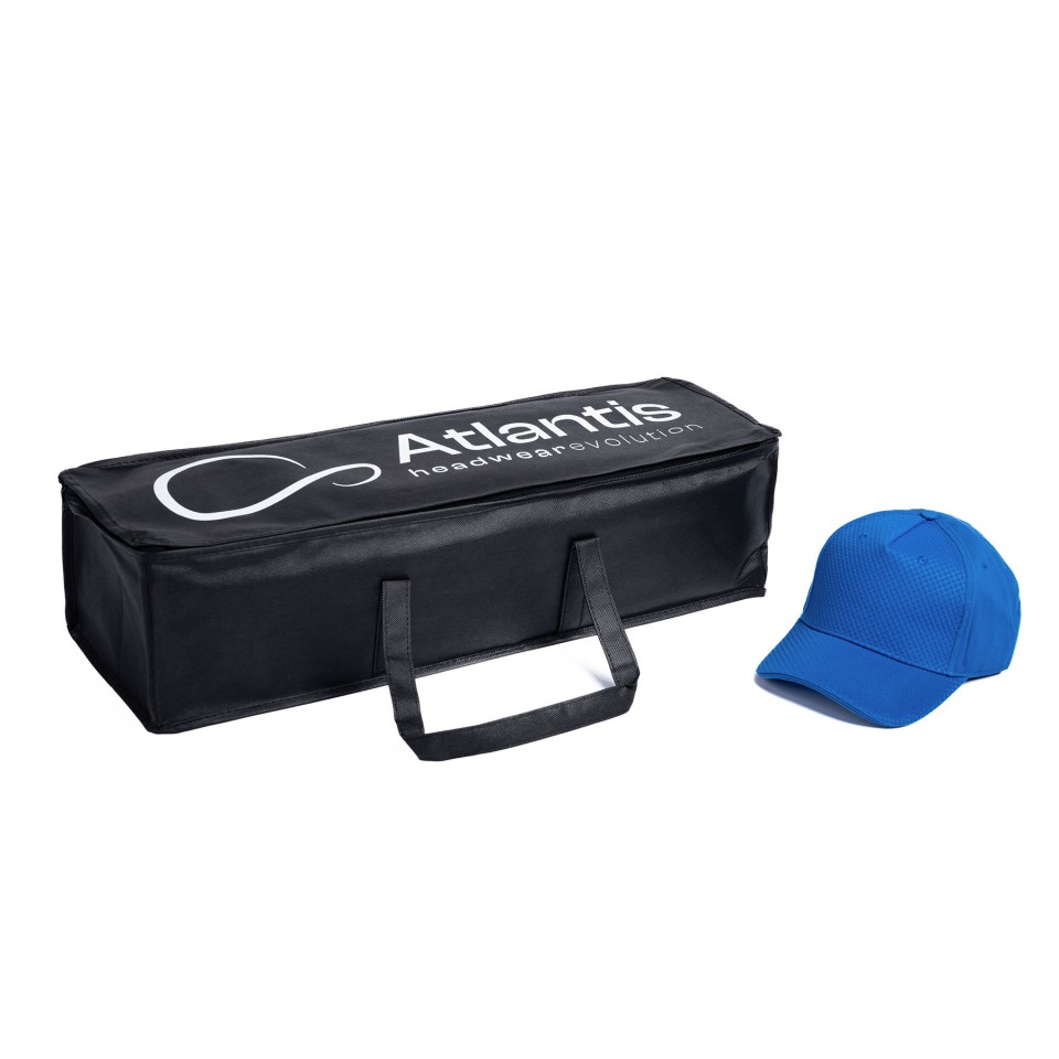 Сумка  "ATLANTIS BLACK NON WOVEN BAG", чёрный, 100% полиэстер