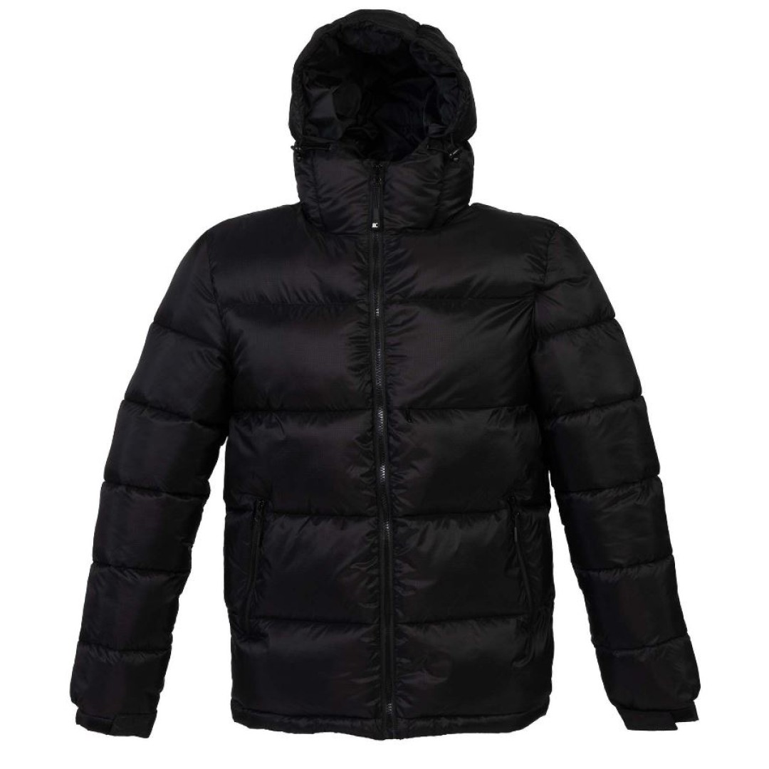 Куртка мужская "SIBERIA", чёрный, XL, 100% нейлон 40г/м2, наполнитель: 100% полиэстер, 530 г/м2