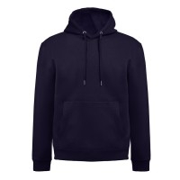 Толстовка мужская с капюшоном KARACHI, глубокий синий, 2XL, 80% хлопок, 20% полиэстер, плотность 280