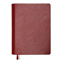 Ежедневник недатированный MAVE, бордовый, А5, блок в линейку