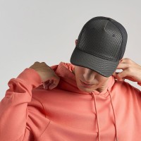 Бейсболка GEAR-S, 5 клиньев, заст. на липучке, белый, 100% полиэстер/ 95% полиэст, 5% эласт 300 г/м2