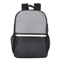 Рюкзак водостойкий " Cool", серый/чёрный, 43 x 30 x 13 см, 100% полиэстер 300 D