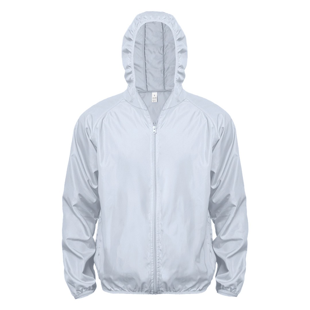 Ветровка мужская COLIN, серо-голубой, 2XL, 100% полиэстер, плотность 280Т