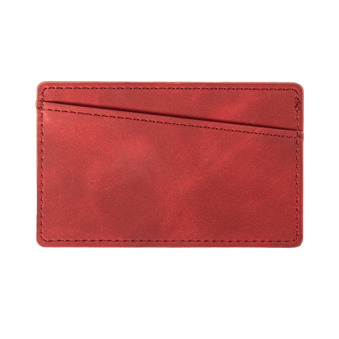 Чехол для карт Luma, с 2 отделениями, красный