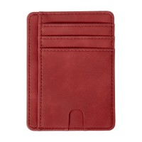 Чехол для карт Luma с 5 отделениями, красный